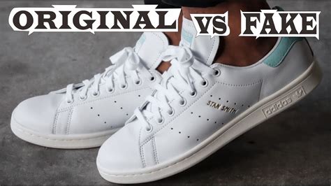 original vs fake stan smith adidas|adidas advantage vs stan smith.